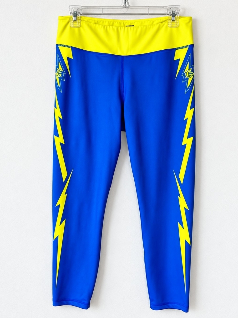 GRRRL Captain Thunder Thighs Workout Leggings - Heidi NWOT